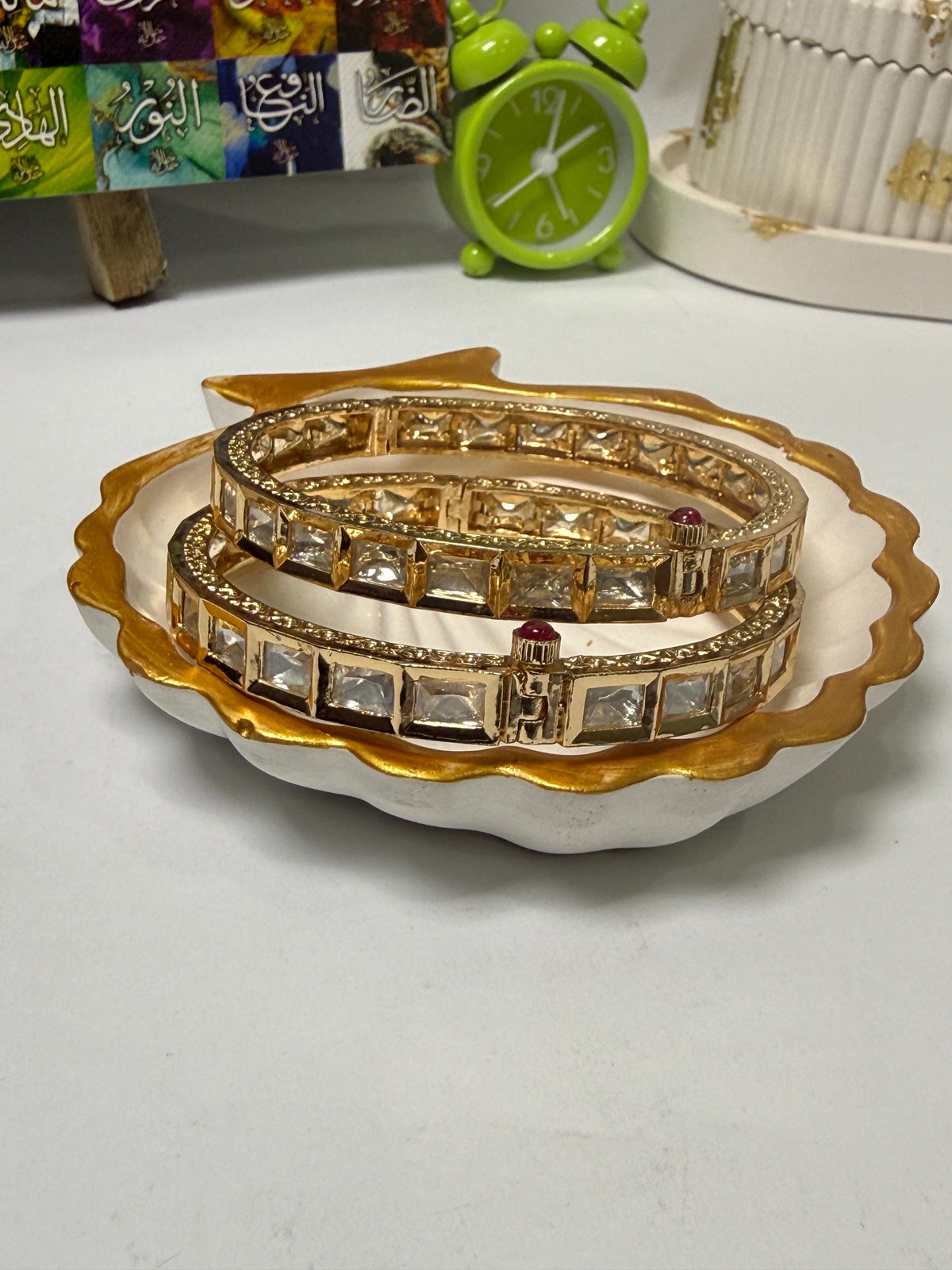 Zevar Gallery Royal Kundan Luxe Bangles
