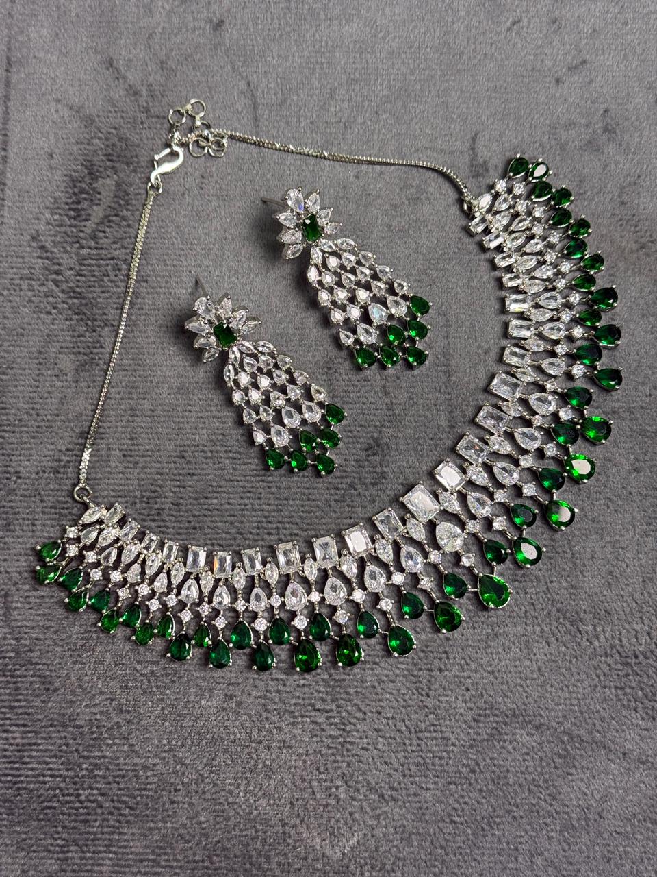 Zevar Gallery Emerald Frost Luxe Set