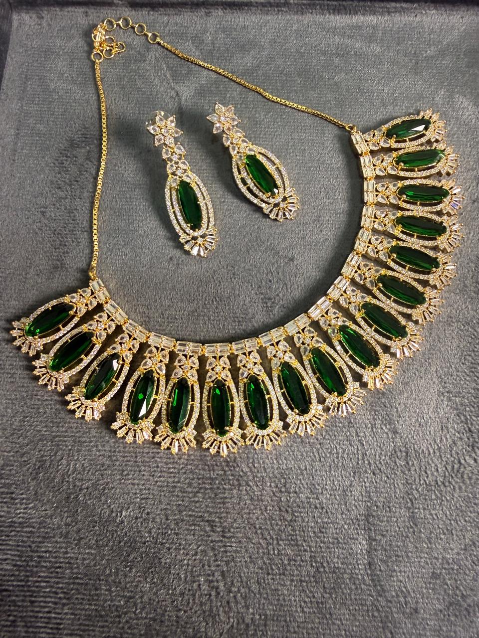 Zevar Gallery Emerald Frost Luxe Set