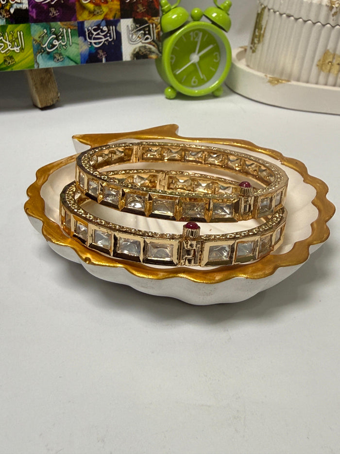 Zevar Gallery Royal Kundan Luxe Bangles